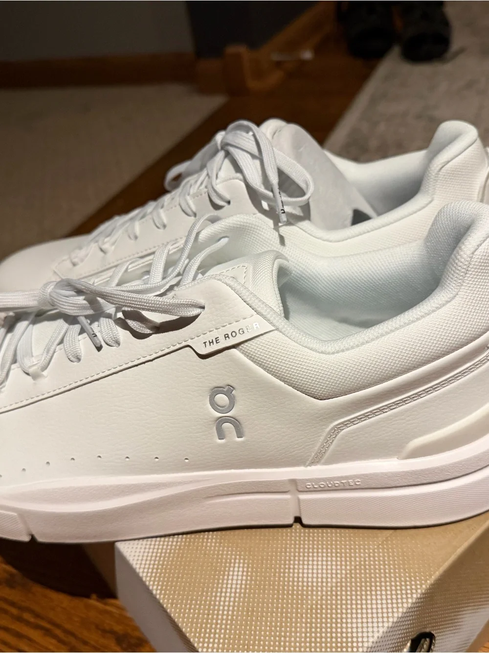 On Running White Men's Low-Top Sneakers